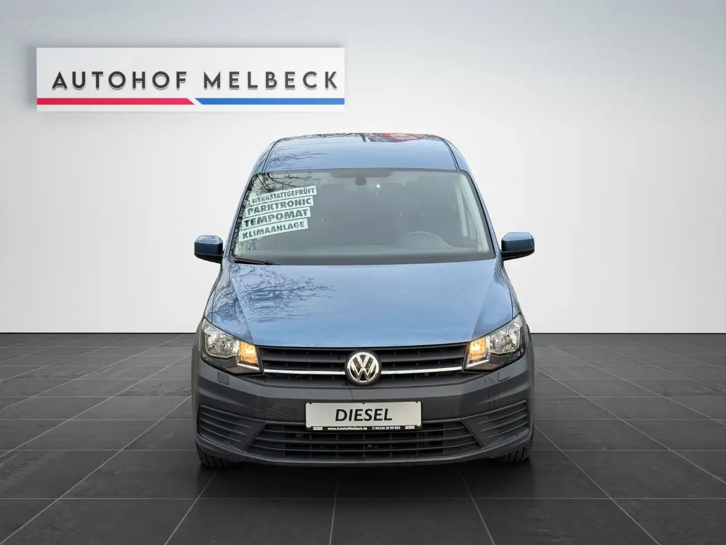 Volkswagen Caddy Maxi Comfortline *2.HAND*7.SITZER*KLIMA* Azul - 2