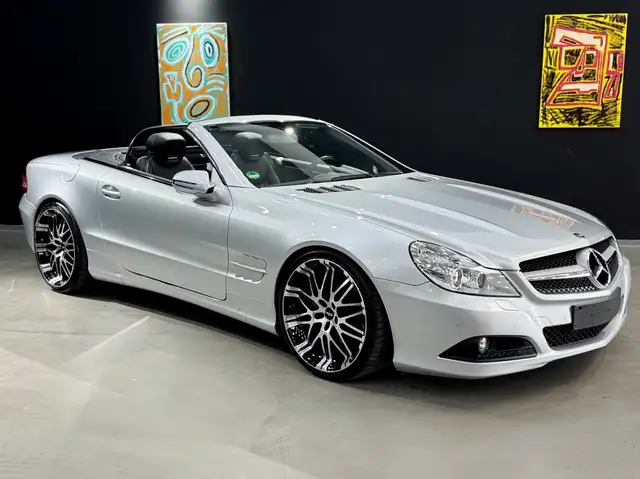 Mercedes-Benz SL 350 2.Besitz*Alles eingetragen Sportabgasanlage*TOP