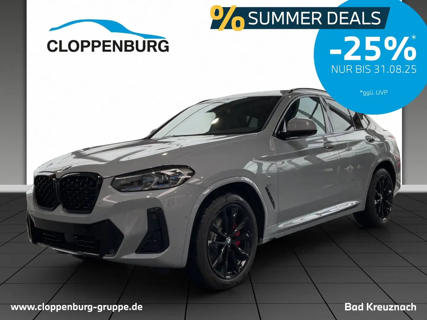 BMW X4 xDrive30i M Sport AHK+LED+Navi+Shz+Navi+Klima Šedá - 1