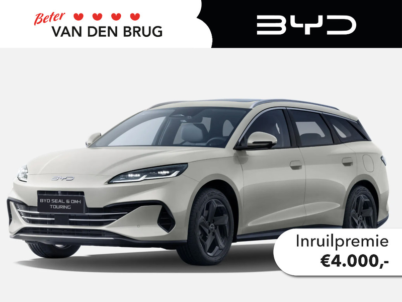 BYD Seal 6 Touring 1.5 DM-i Comfort | Panoramadak | Stoelen e