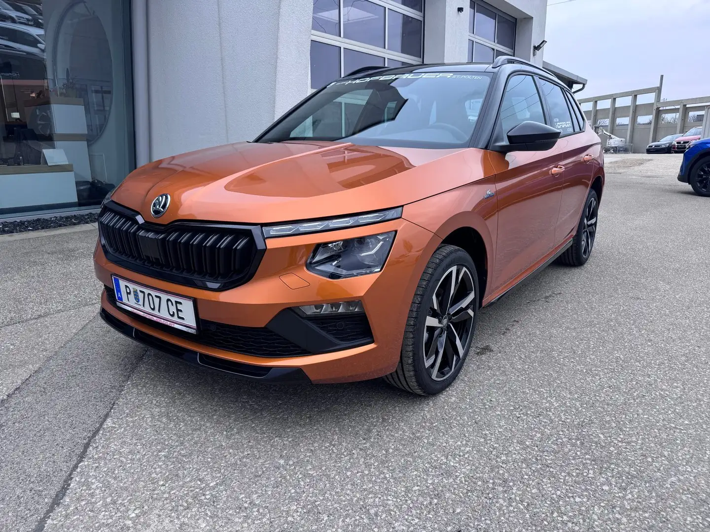 Skoda Kamiq Monte Carlo TSI DSG Orange - 1