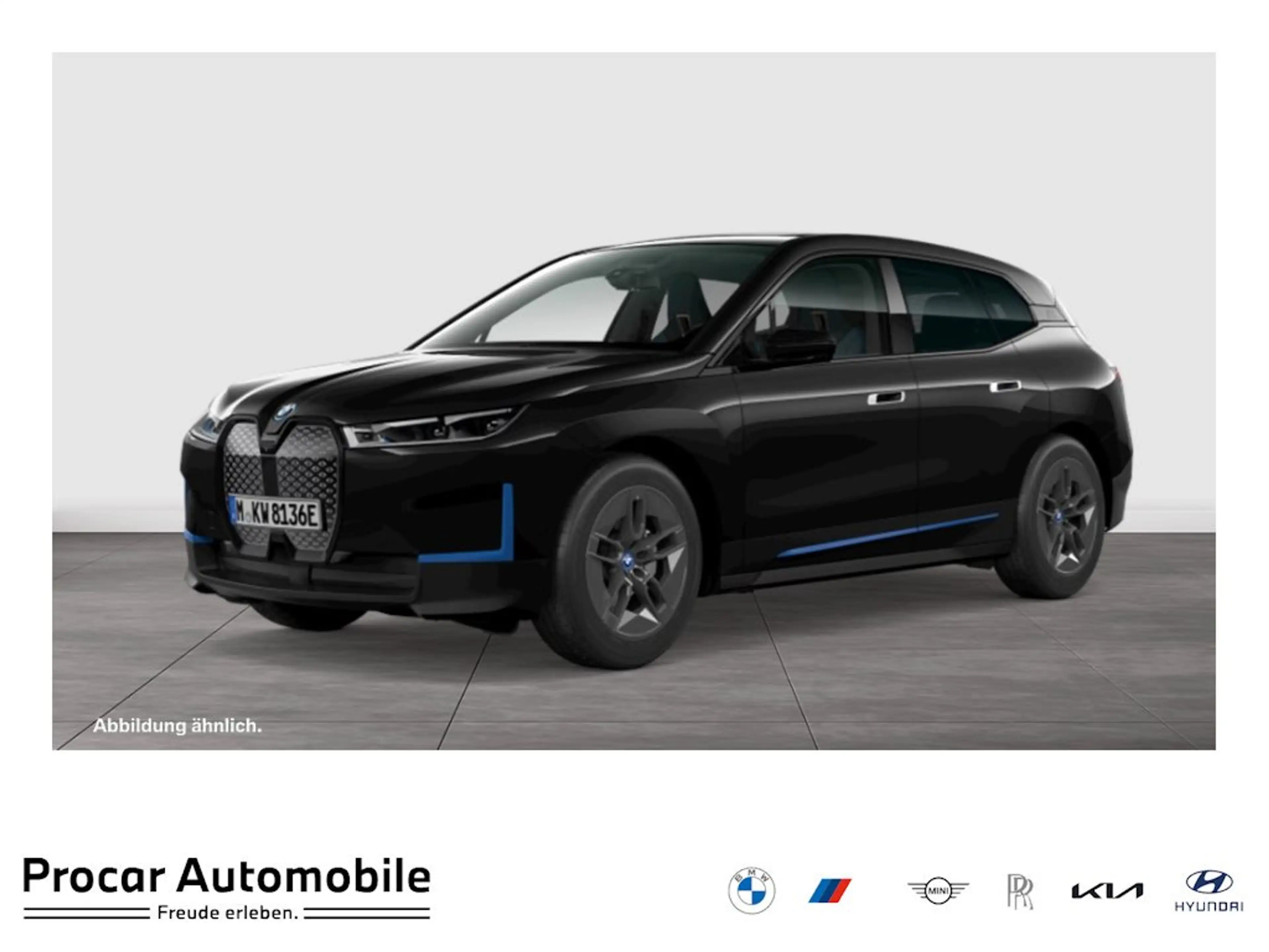BMW iX xDrive50 HUD PANO ACC AHK 360°KAM RFK NAVI