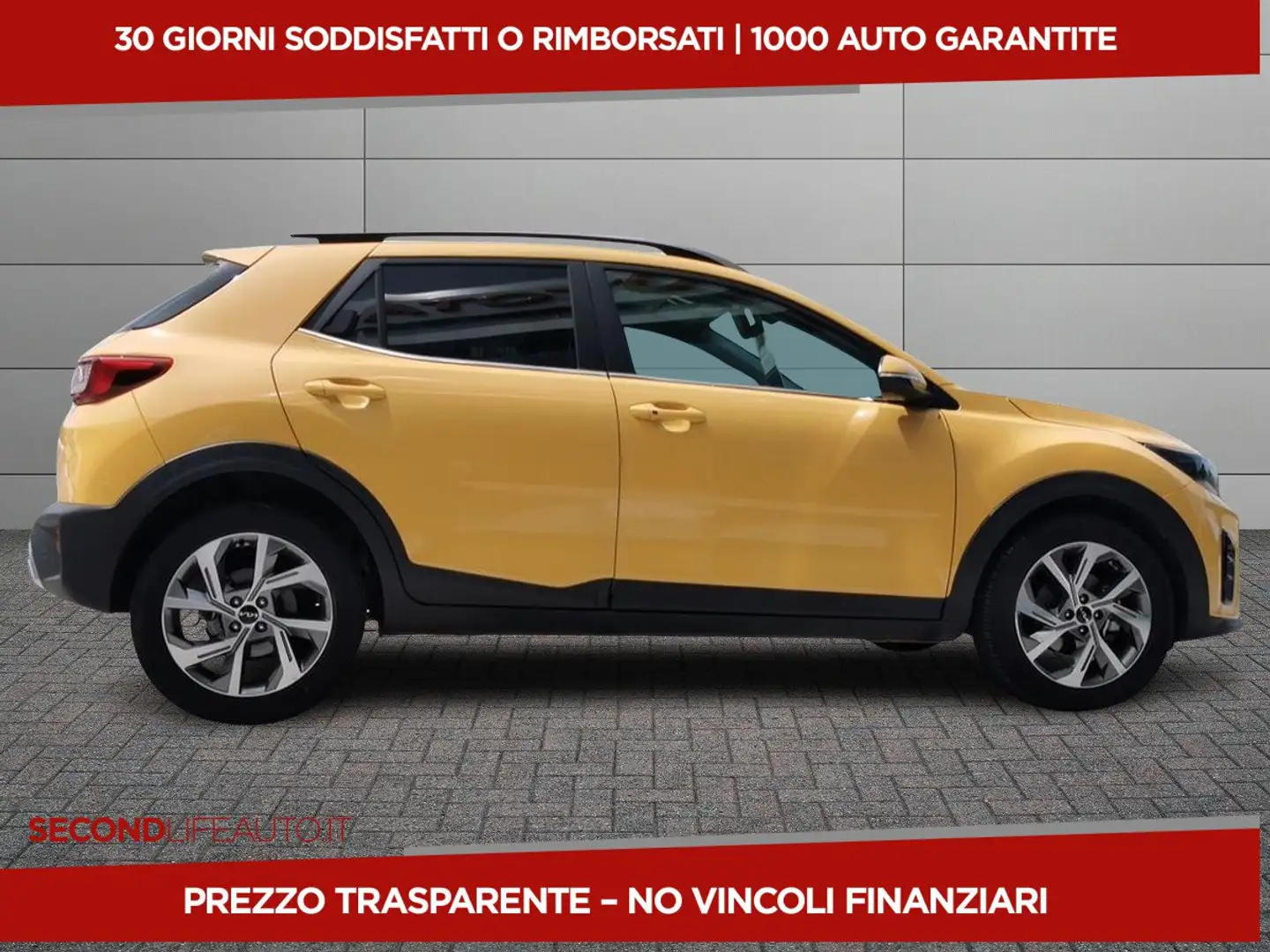 Kia Stonic 1.0 t-gdi mhev GT Line 100cv imt Giallo - 2