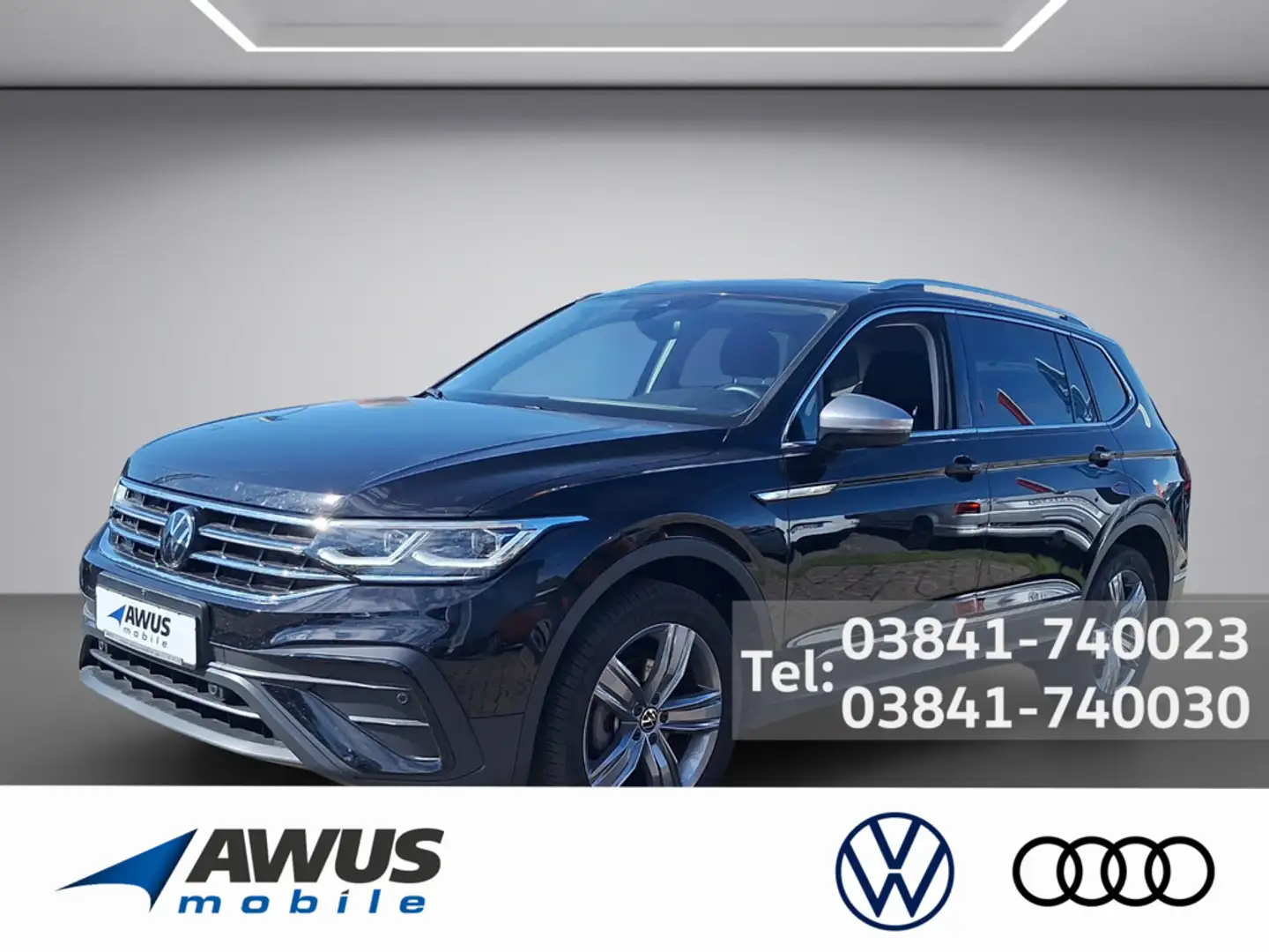 Volkswagen Tiguan Allspace 2.0TDI DSG Life AHK Schwarz - 1