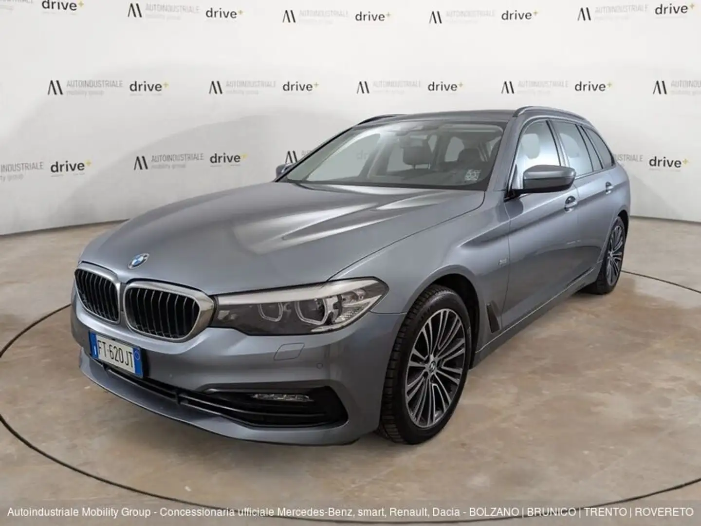 BMW 520 520D S.W. XDRIVE TOURING LUXURY Grigio - 1