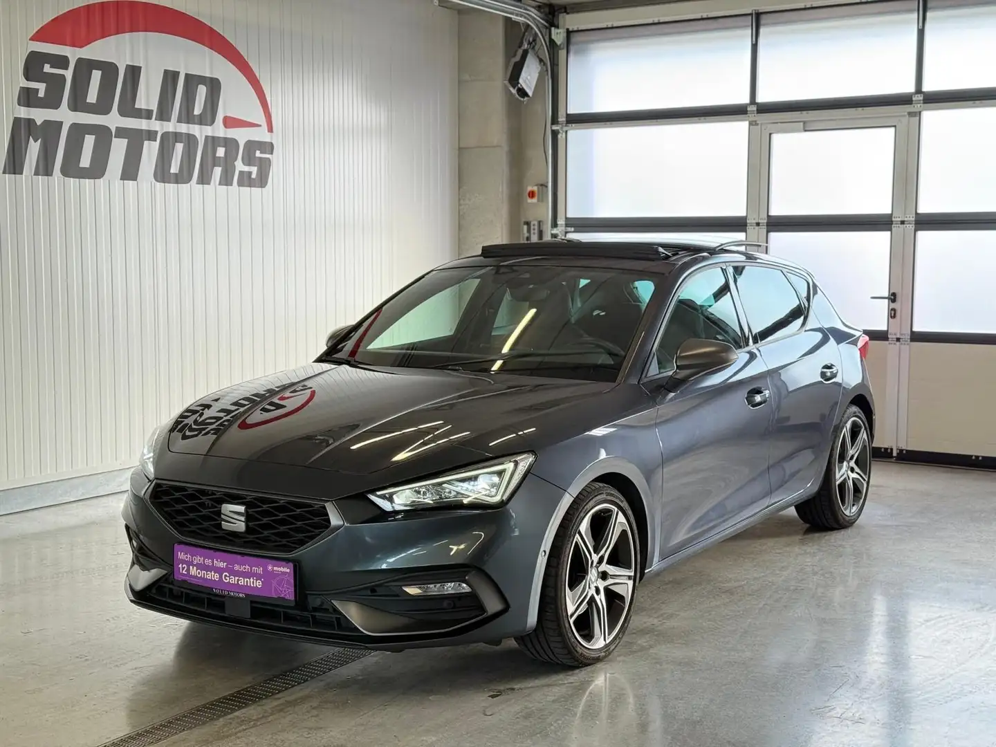SEAT Leon 2.0 TDI FR DSG/VOLL/Pano/ACC/Totwinkel/uvm Grau - 1
