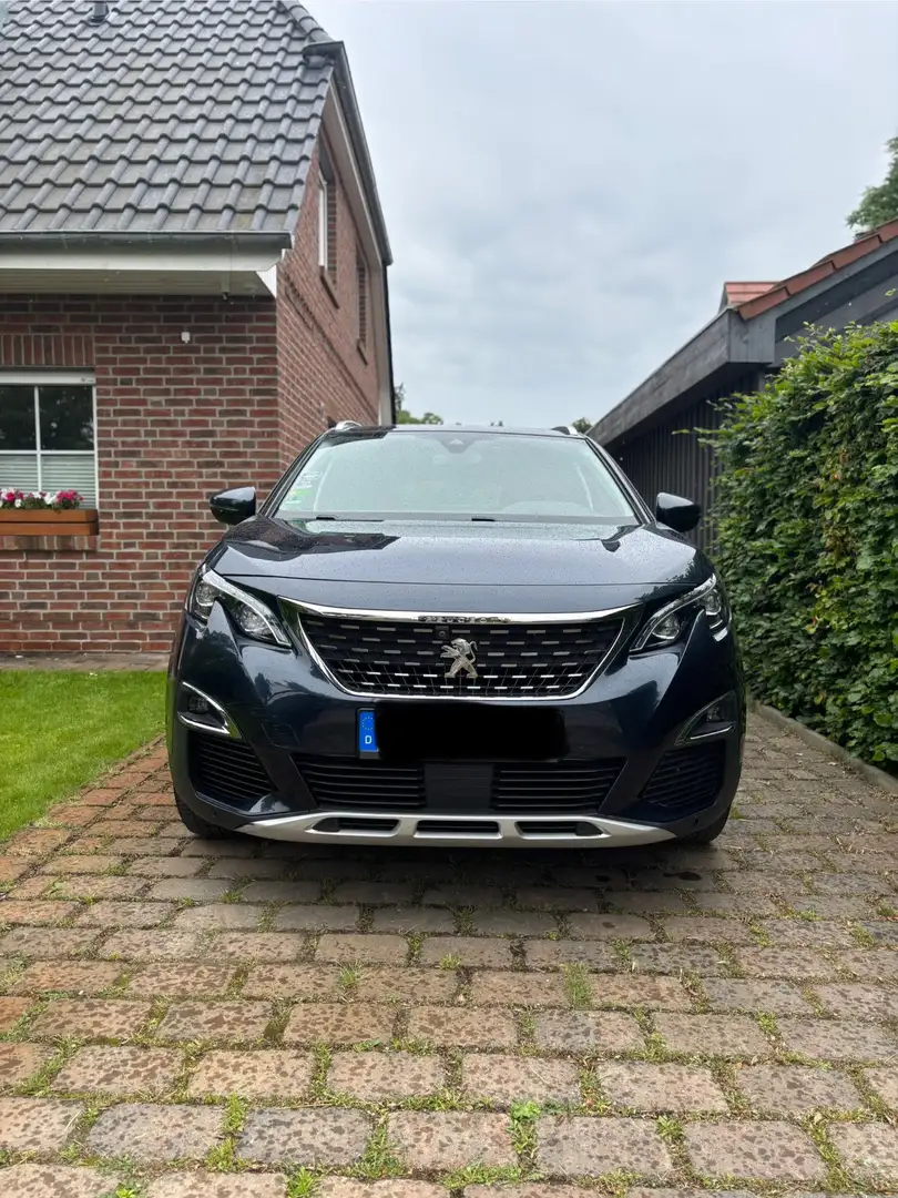 Peugeot 5008 ***Aktion **Allure*1.6*Leder*Autom*AHK*Pano*360cam Blau - 1