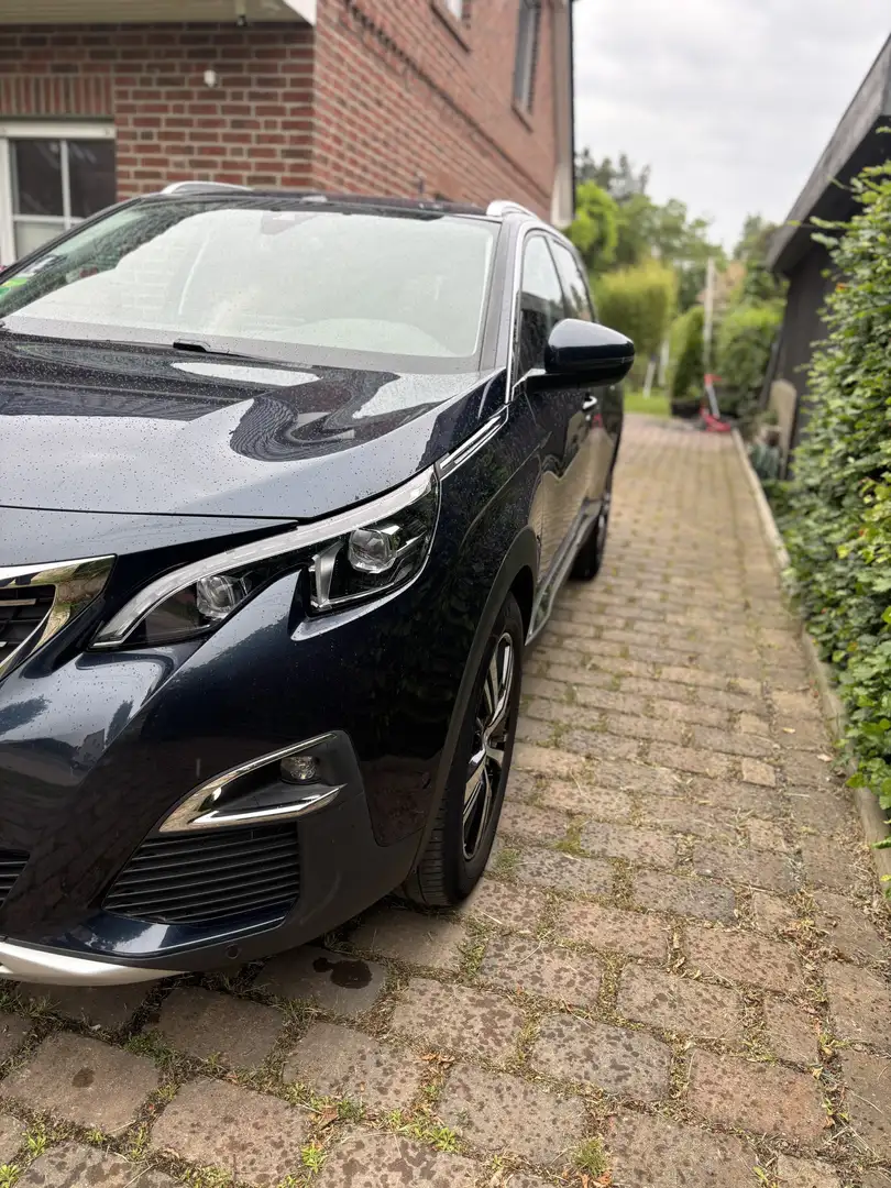 Peugeot 5008 ***Aktion **Allure*1.6*Leder*Autom*AHK*Pano*360cam Blau - 2