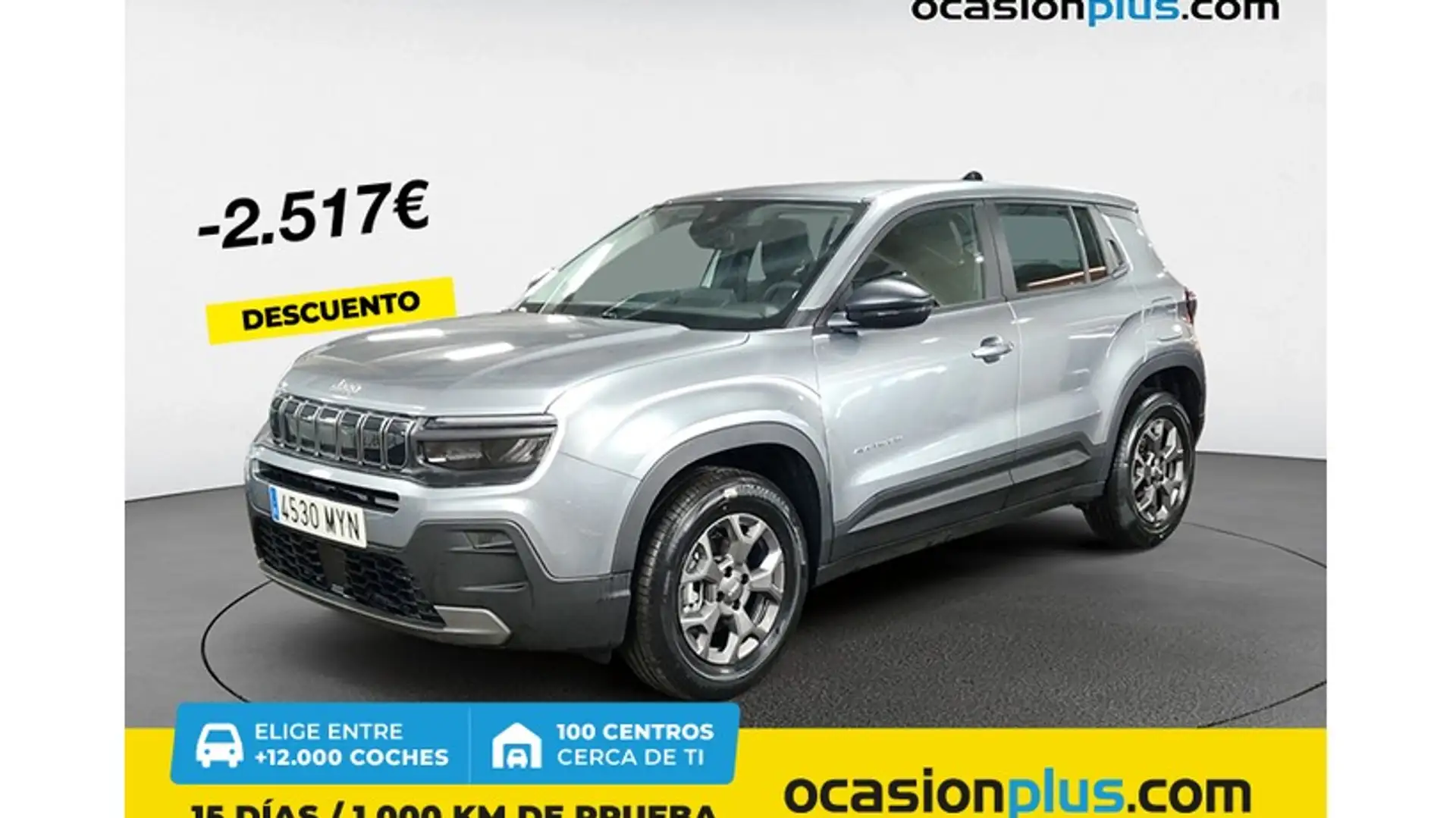 Jeep Avenger 1.2 Longitude 100 Gris - 1