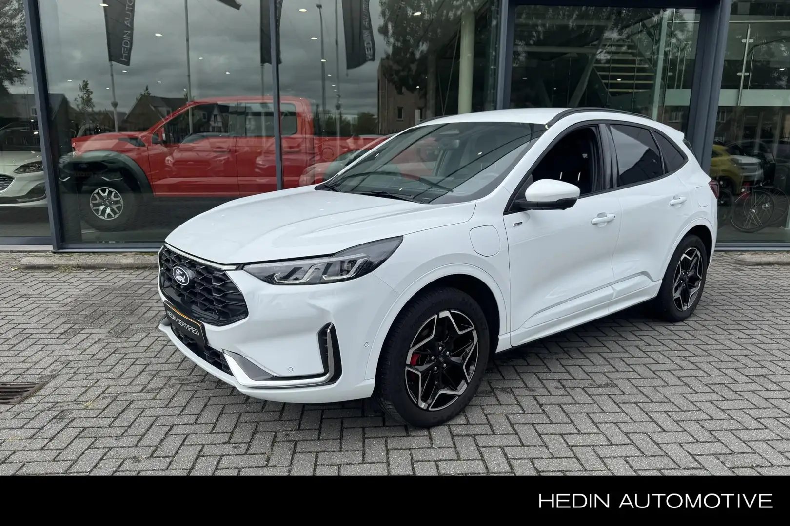 Ford Kuga 2.5 PHEV ST-Line X | 2100KG trekgewicht | Elektris Wit - 1