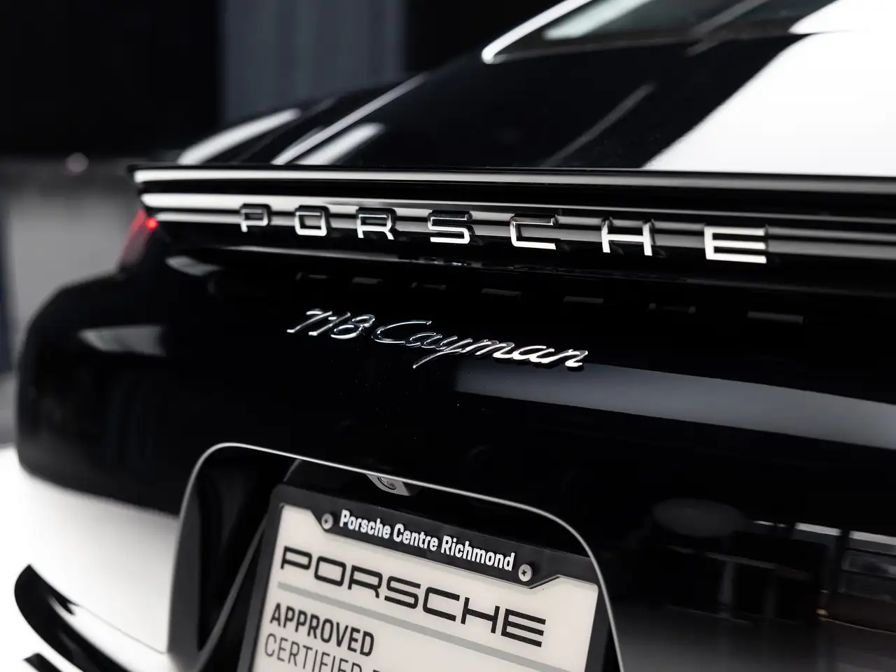 Porsche 718 Cayman fotografie Porsche 718 Cayman