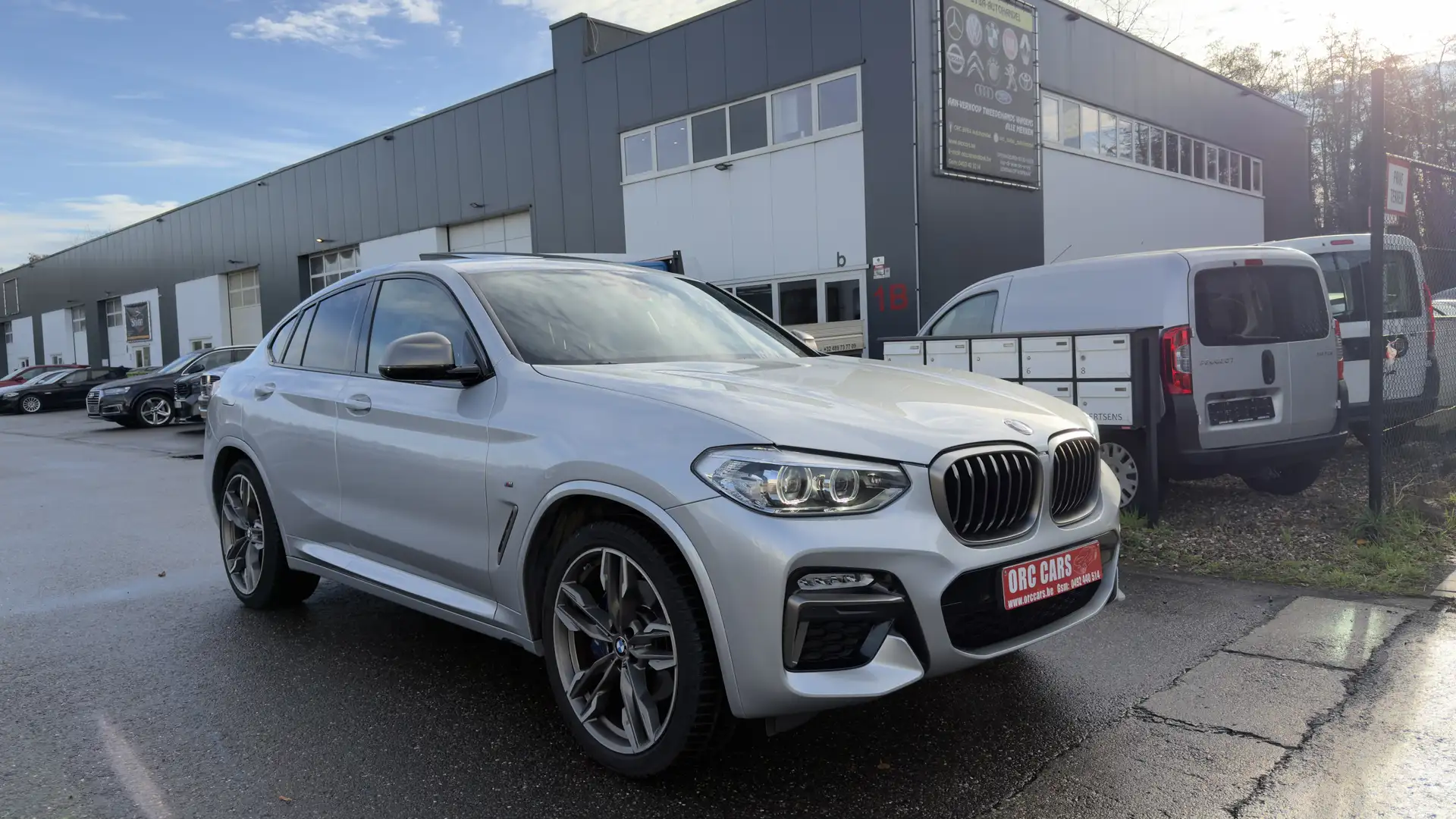 BMW X4 M X4 M40d 3.0d (326pk) M SPORT EUR6ei -GARANTIE Grijs - 1
