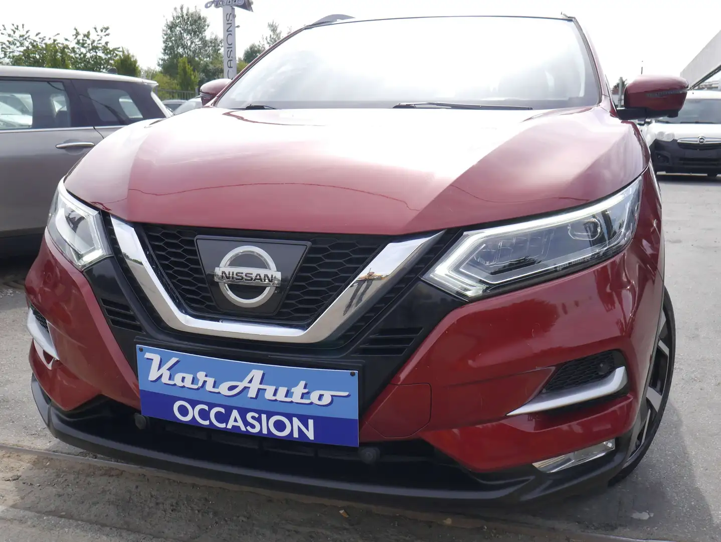 Nissan Qashqai 1.2 DIG-TECKNA*CAMERA*GPS*TOIT PANO* Rouge - 1