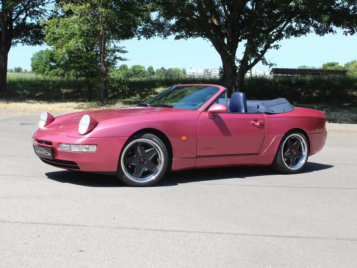 Porsche 968 968: orig.Himbeerrot,18"speedART-Räder,nur71TKM - 1