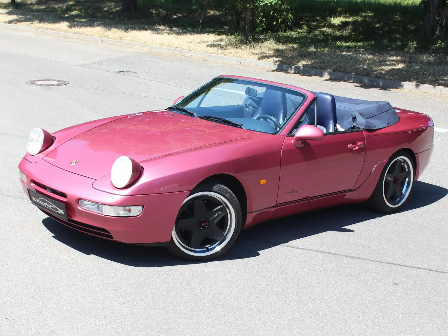 Porsche 968 968: orig.Himbeerrot,18"speedART-Räder,nur71TKM - 2