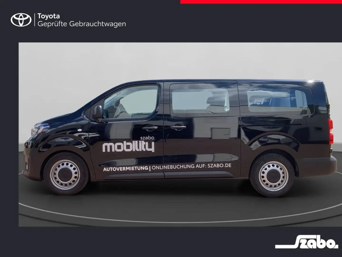 Toyota Proace 2,0-l-D-4D L2 (9-Si.) Verso Comfort Navi Schwarz - 2