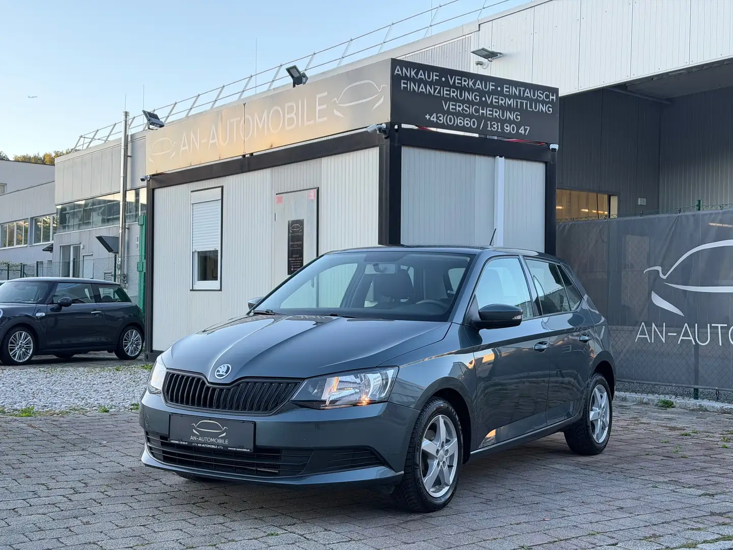 Skoda Fabia 1,0 Active 25 Finanzierung möglich Grau - 1