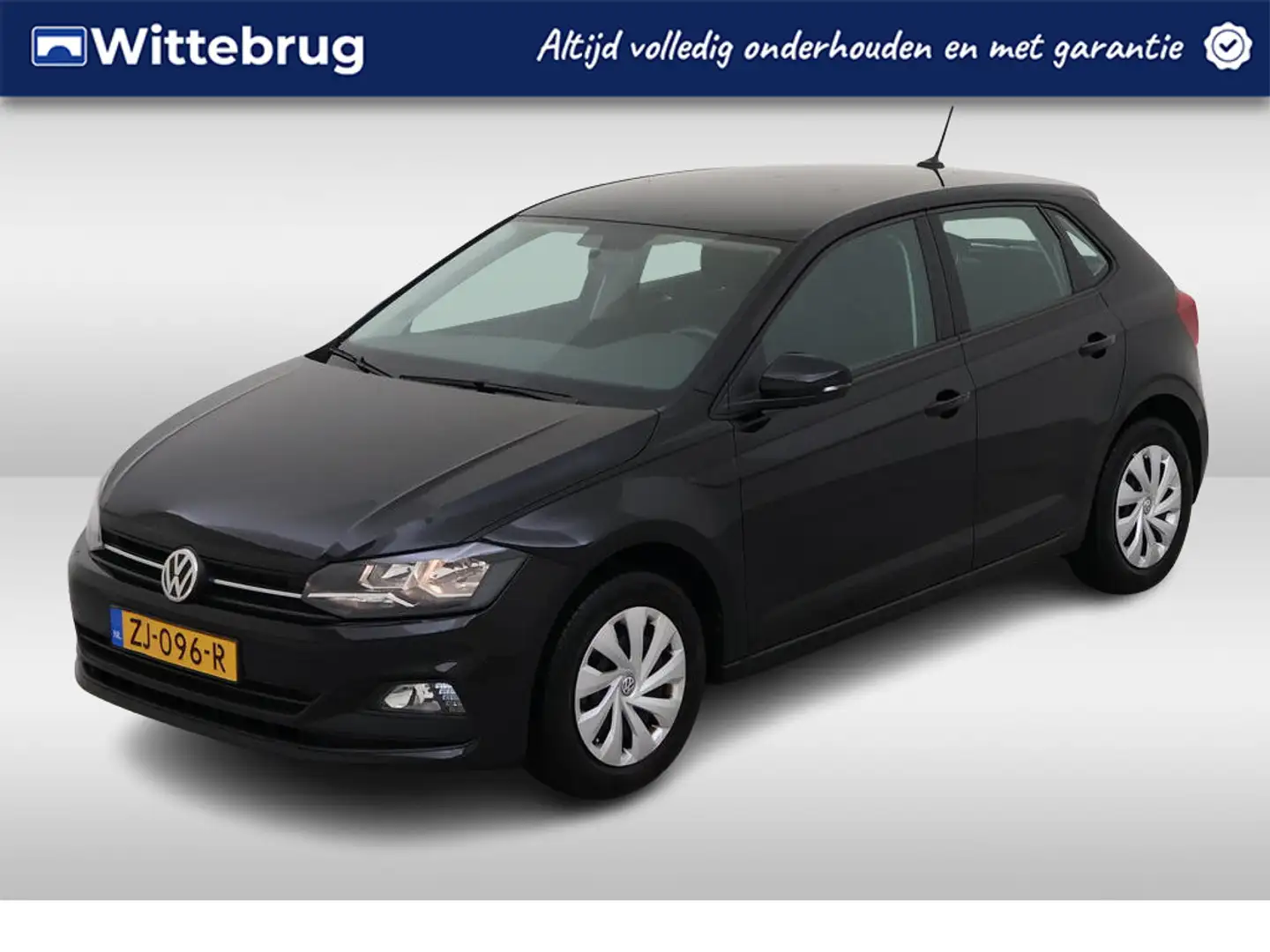 Volkswagen Polo 1.0 TSI Comfortline / PARK. SENSOREN/ NAVI/ AIRCO Schwarz - 1