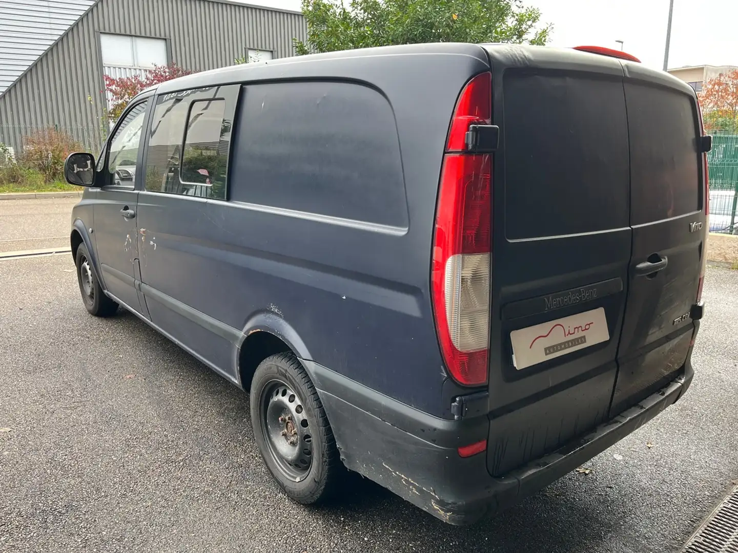 Mercedes-Benz Vito 115d Cabine Approfondie 6 places TVA RECUPERABLE Gris - 2