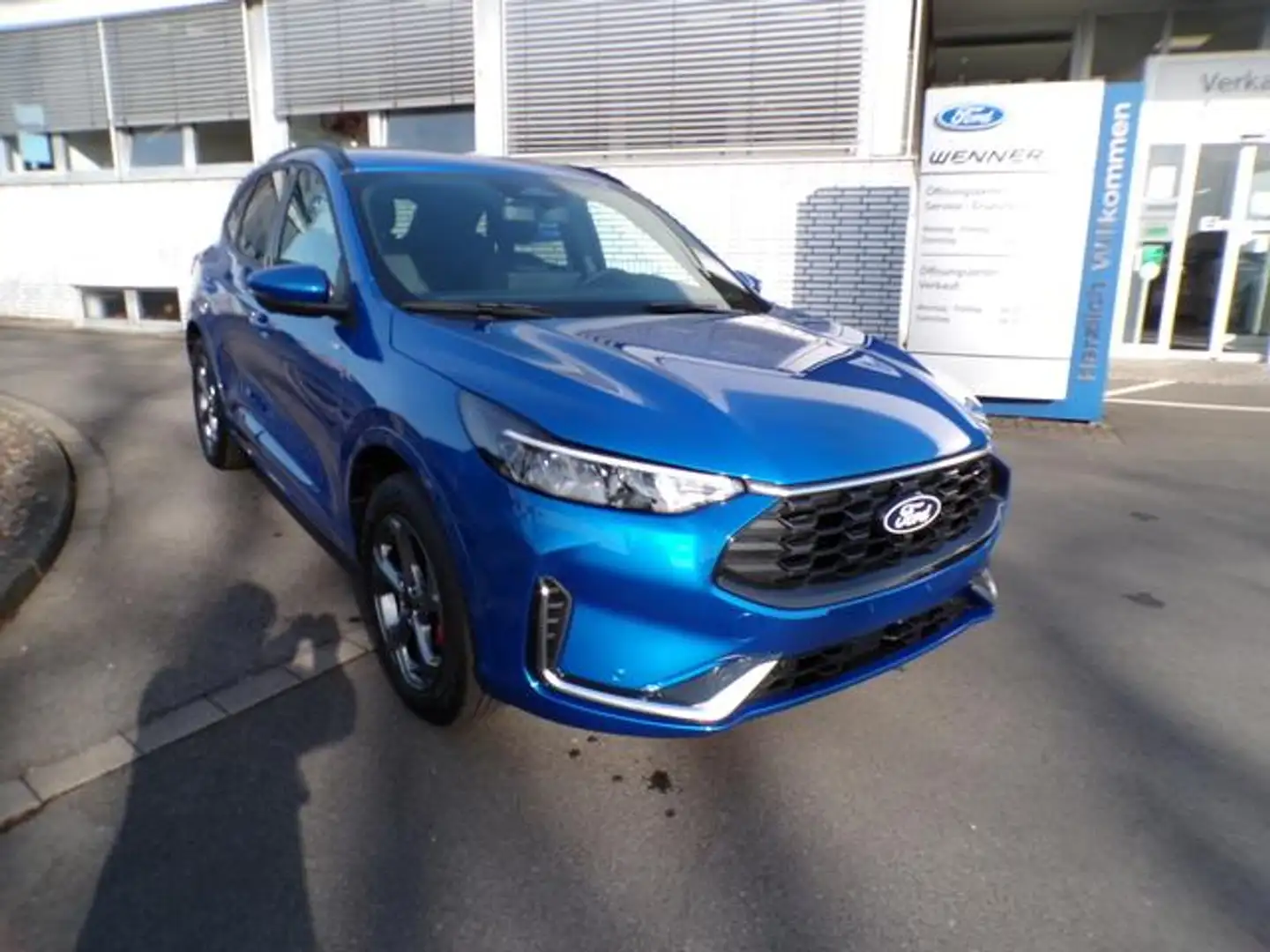 Ford Kuga ST Line X FHEV Winterpaket - FGS 5 Jahre Blauw - 1