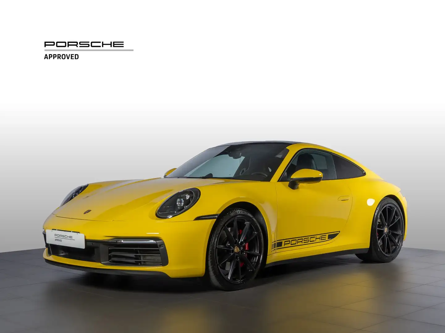 Porsche 992 coupe 3.0 carrera 4s auto Giallo - 1