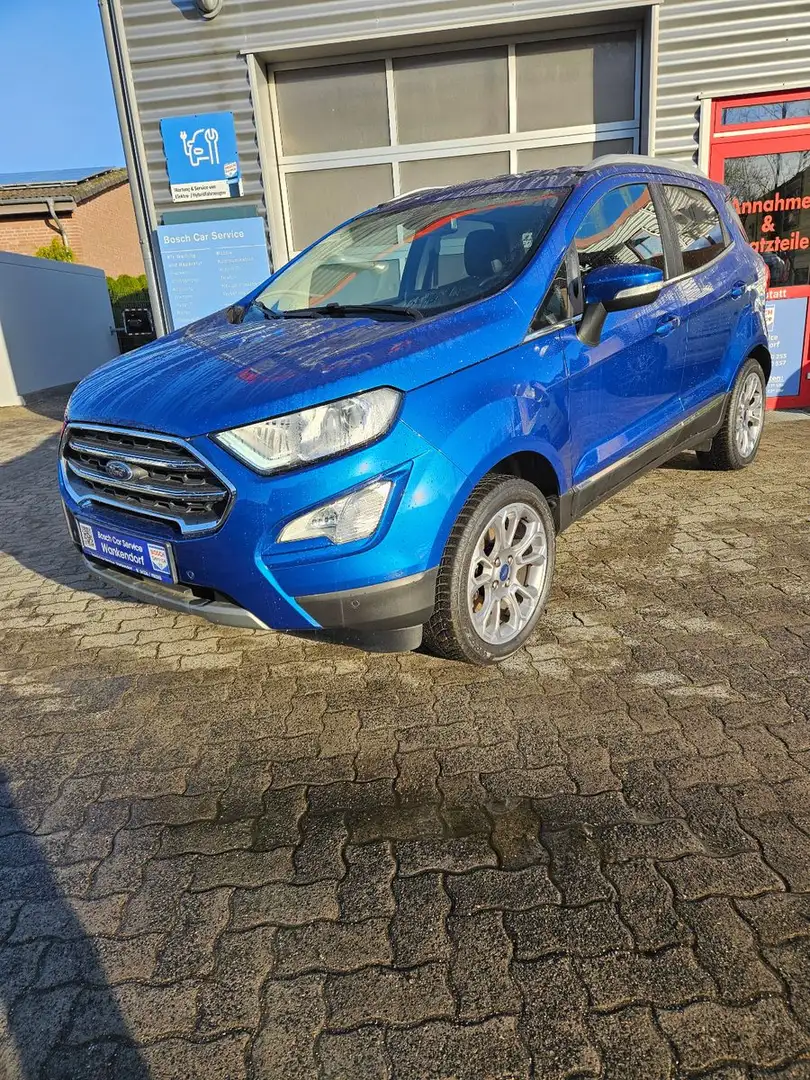 Ford EcoSport Titanium HU Neu! *Garantie* Blau - 1
