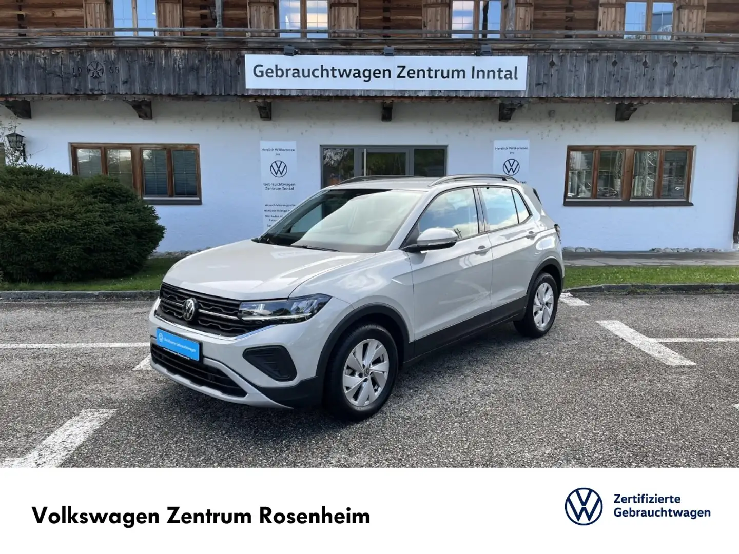 Volkswagen T-Cross 1,0 TSI (LED+Navi+Sitzhzg.) Klima Navi Grau - 1