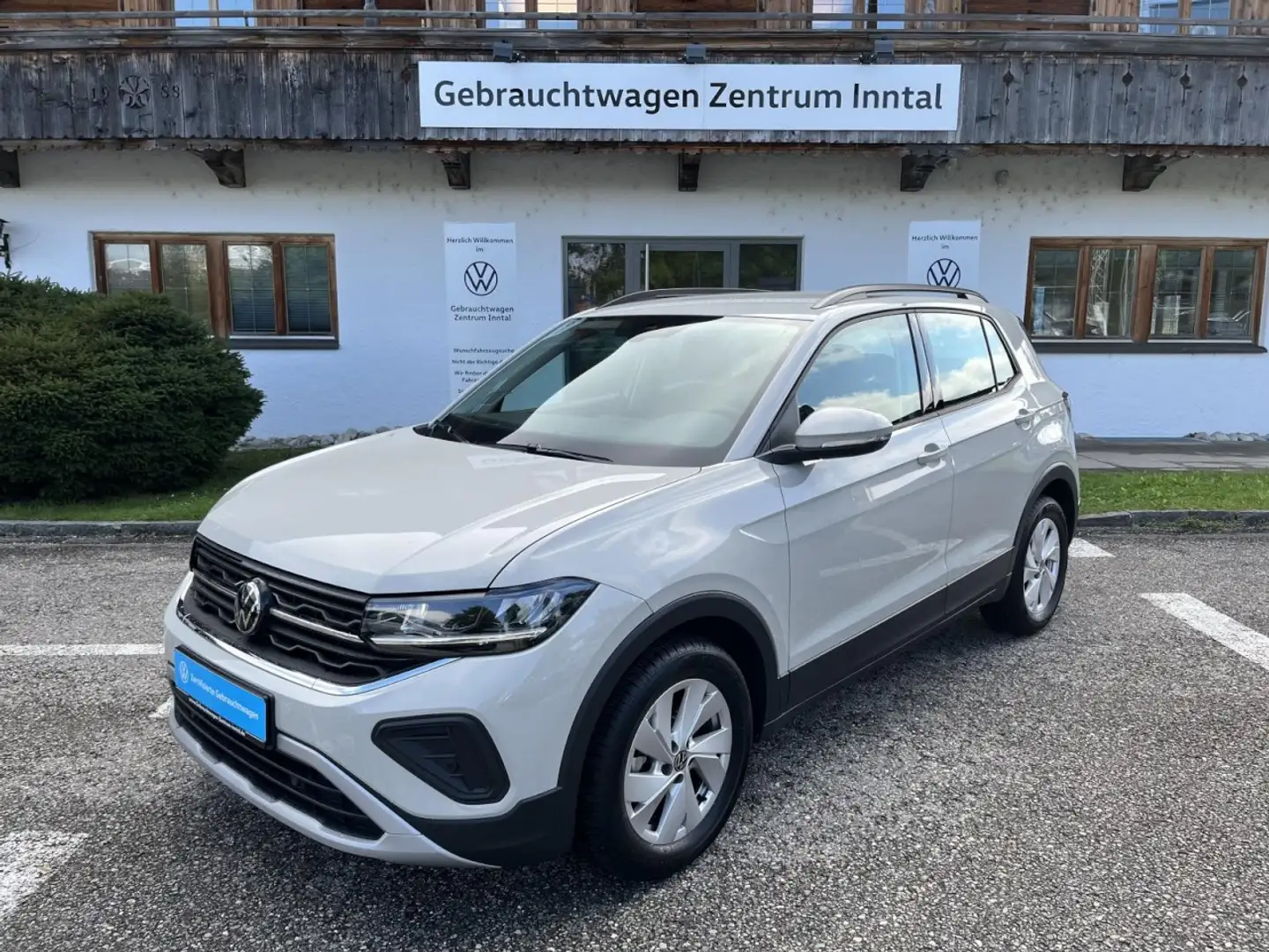 Volkswagen T-Cross 1,0 TSI (LED+Navi+Sitzhzg.) Klima Navi Grau - 2