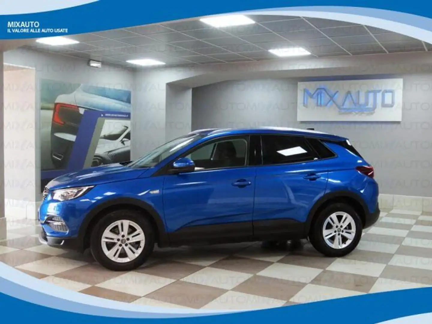 Opel Grandland X 1.5 D 130cv Elegance AUT EU6 Modrá - 1