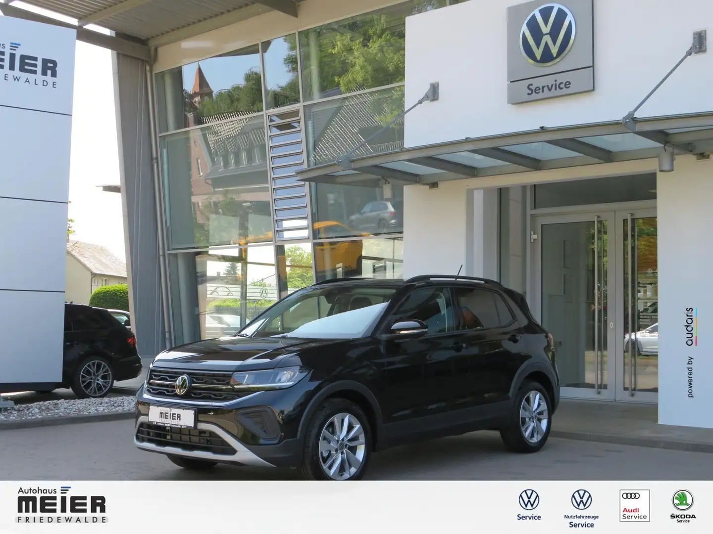 Volkswagen T-Cross Life 1.5TSI DSG AHK Kamera Sitzh. ACC Noir - 1