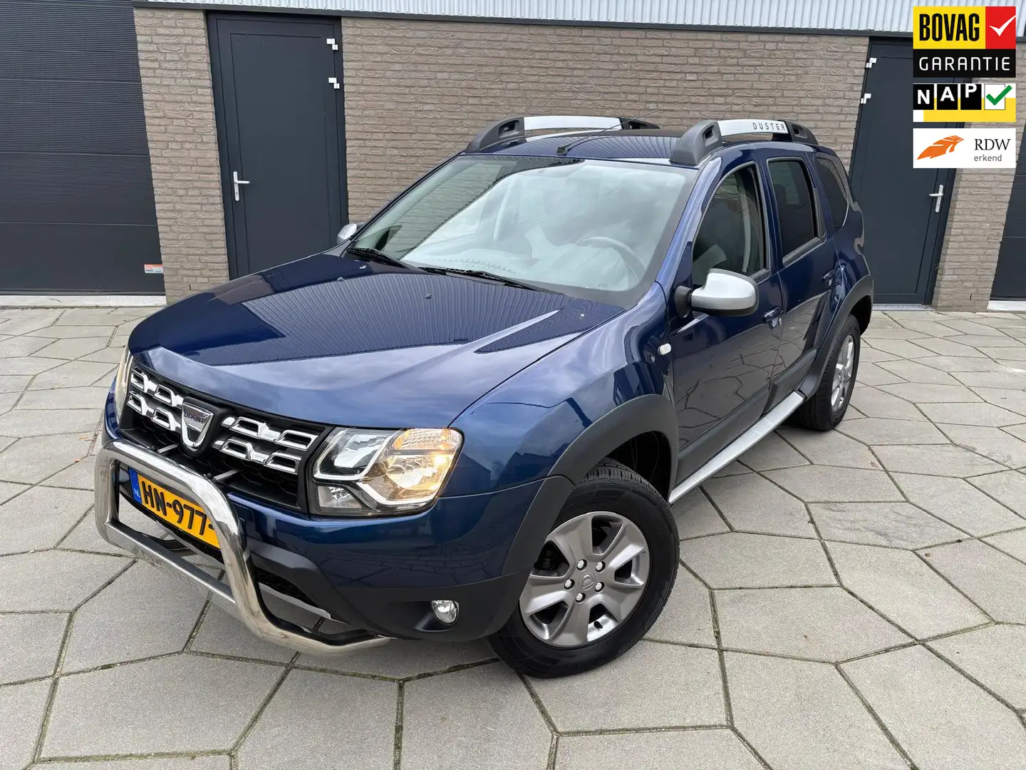 Dacia Duster 1.2 TCe 4x4 Lauréate| 4 WD|Trekhaak|Airco|Dakrails Bleu - 1