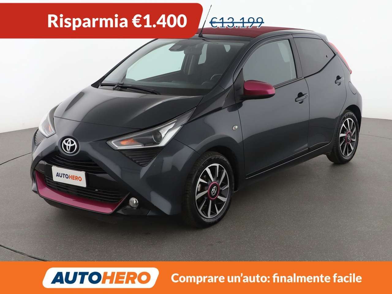 Toyota Aygo 1.0 x-wave grey 72 CV