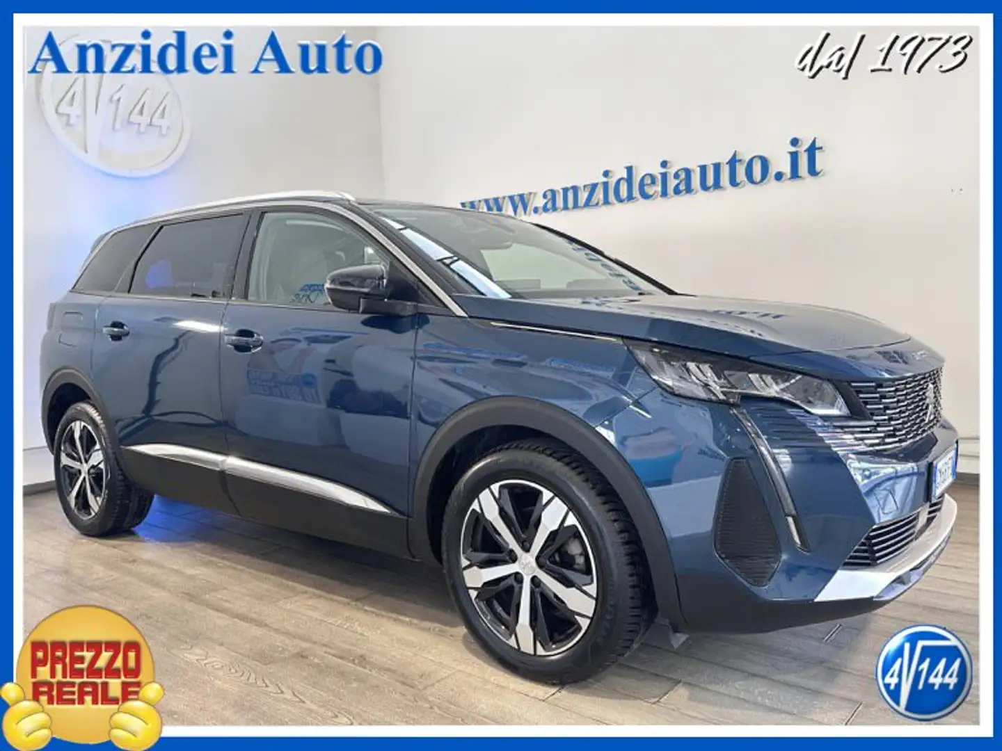 Peugeot 5008 1.5 BlueHDi 130 7 Posti Allure Pack Blau - 1