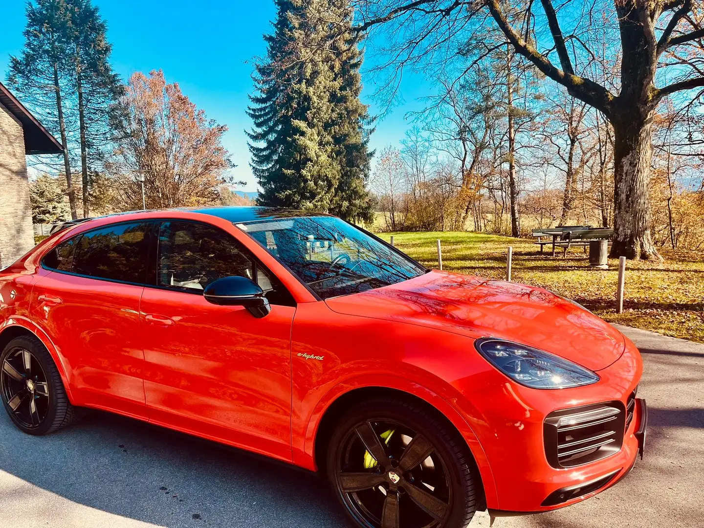 Porsche Cayenne Cayenne Coupe E-Hybrid PHEV 17,9 kWh Aut. Orange - 1