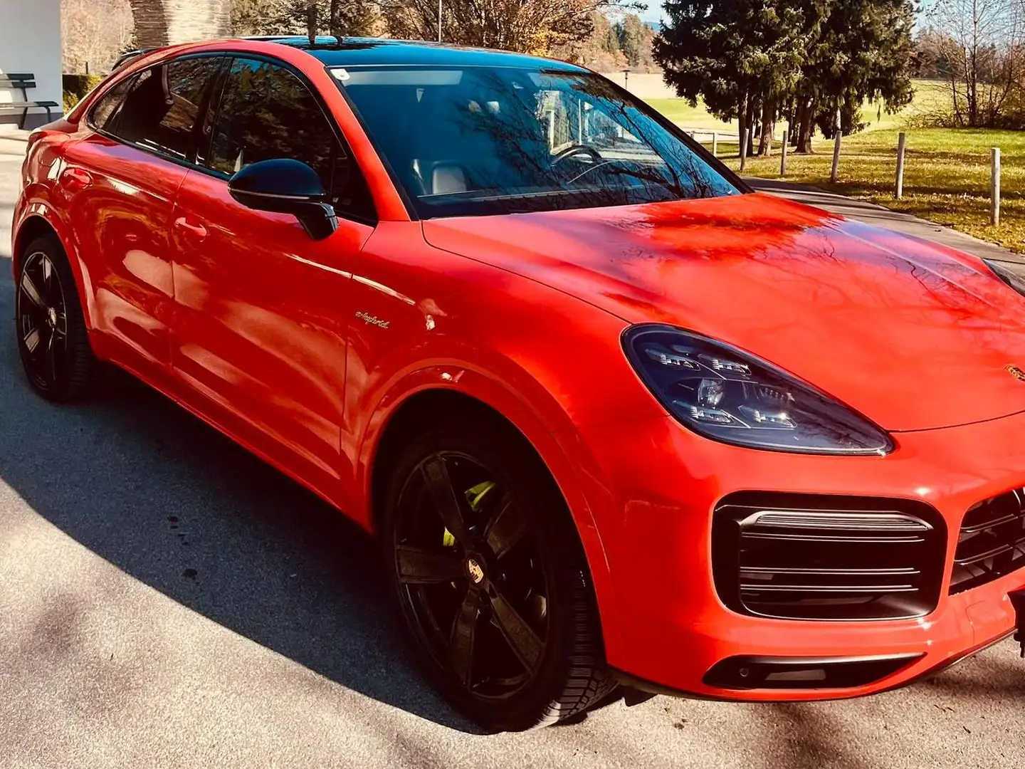Porsche Cayenne Cayenne Coupe E-Hybrid PHEV 17,9 kWh Aut. Orange - 2