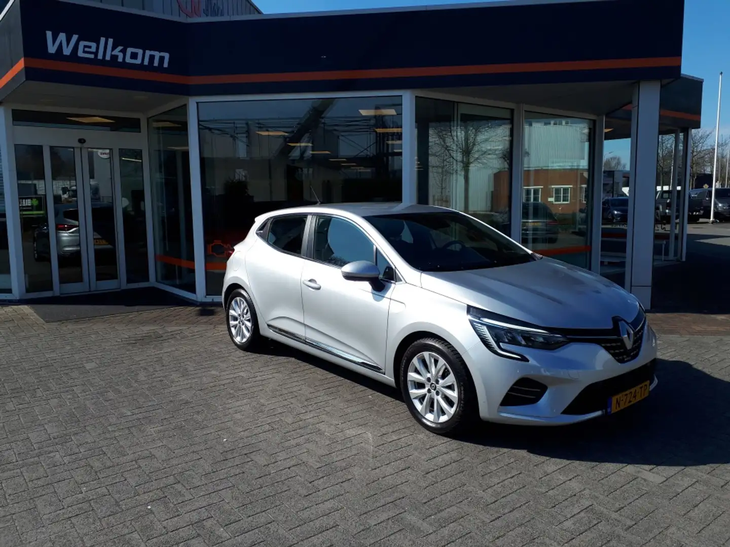 Renault Clio 1.6 ET H 140 Intens Grijs - 1