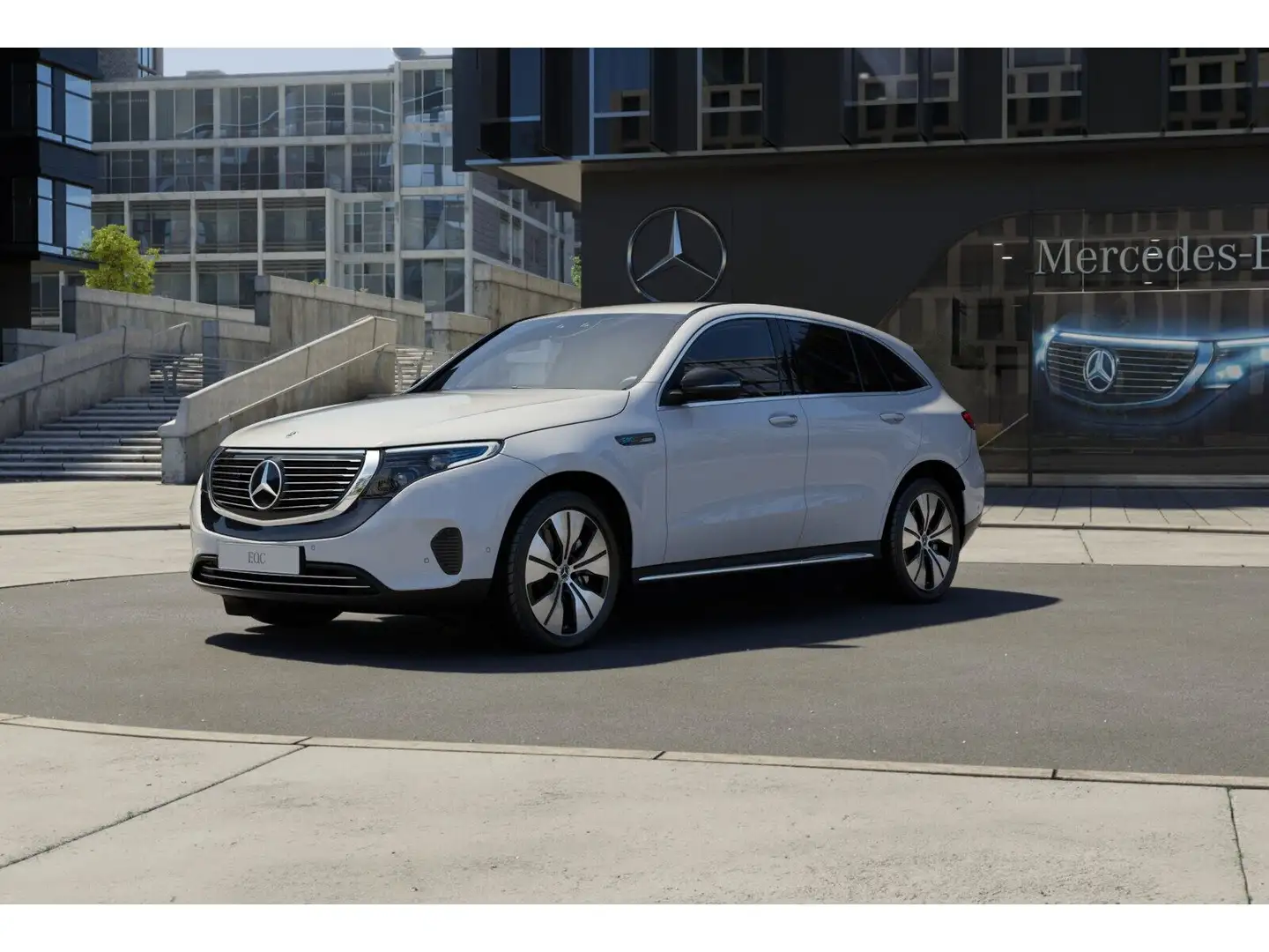 Mercedes-Benz EQC 400 4MATIC PTS LED SHZ EASY-PACK Keyl Weiß - 2