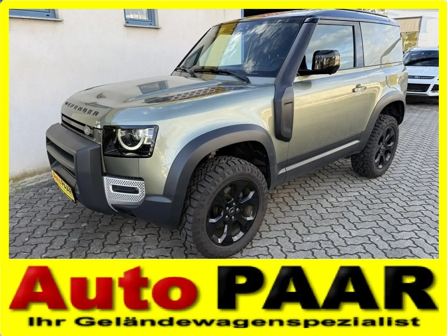 Land Rover Defender 90 Hard Top SE D250 - Aut. *** erst 48.000 km !!! Grün - 1