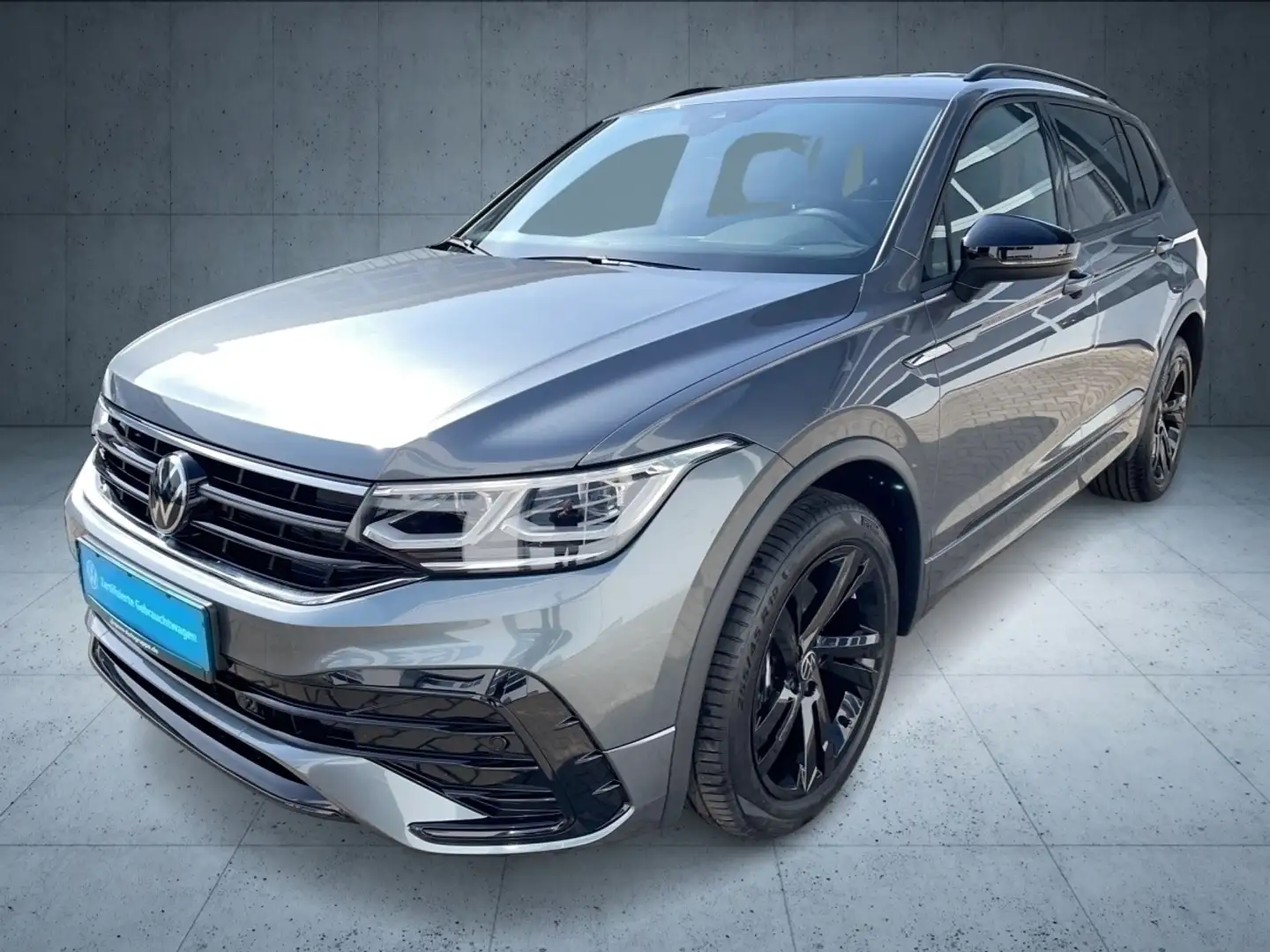 Volkswagen Tiguan Allspace R-Line 2.0TDI 4M DSG AHK+Navi Grau - 2