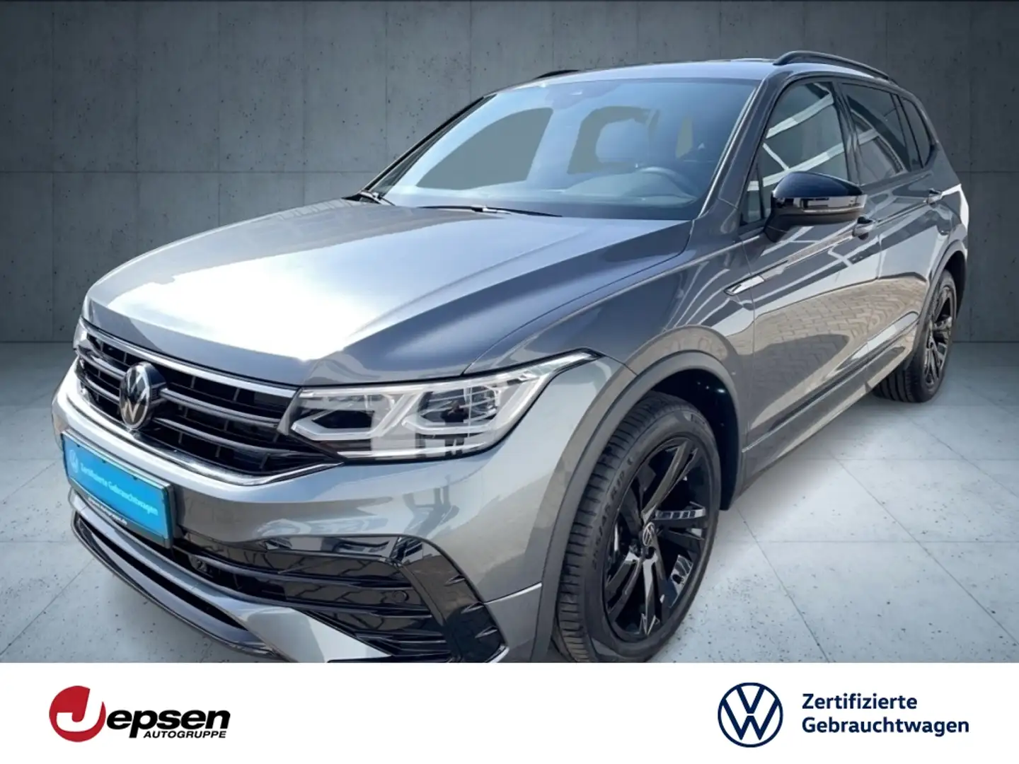 Volkswagen Tiguan Allspace R-Line 2.0TDI 4M DSG AHK+Navi Grau - 1