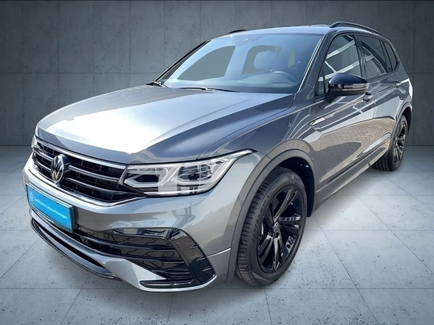 Volkswagen Tiguan Allspace R-Line 2.0TDI 4M DSG AHK+Navi Grau - 2