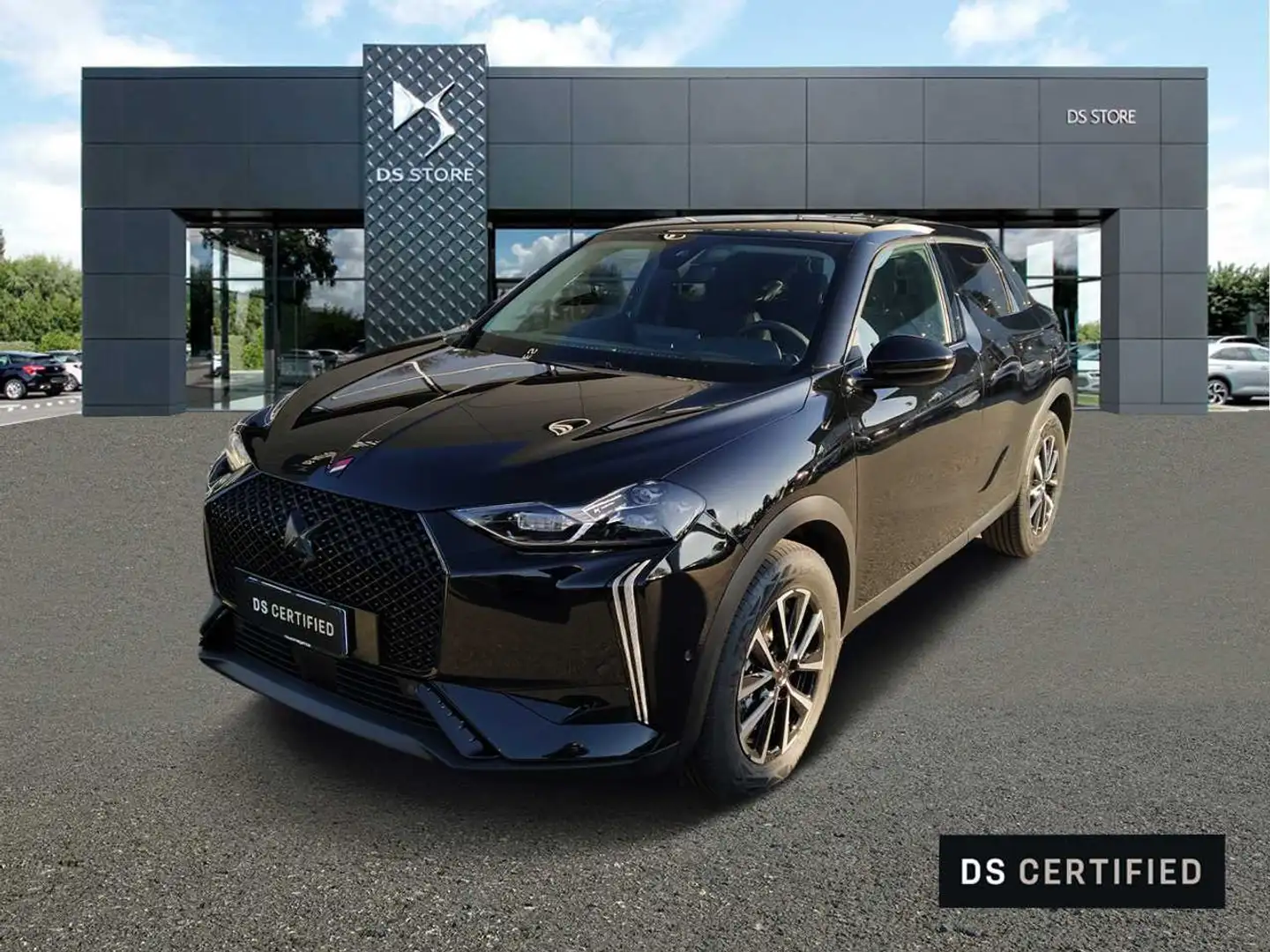 DS Automobiles DS 3 1.2 Hybrid 136cv DCT6 PERFORMANCE LINE KM ZERO Schwarz - 1