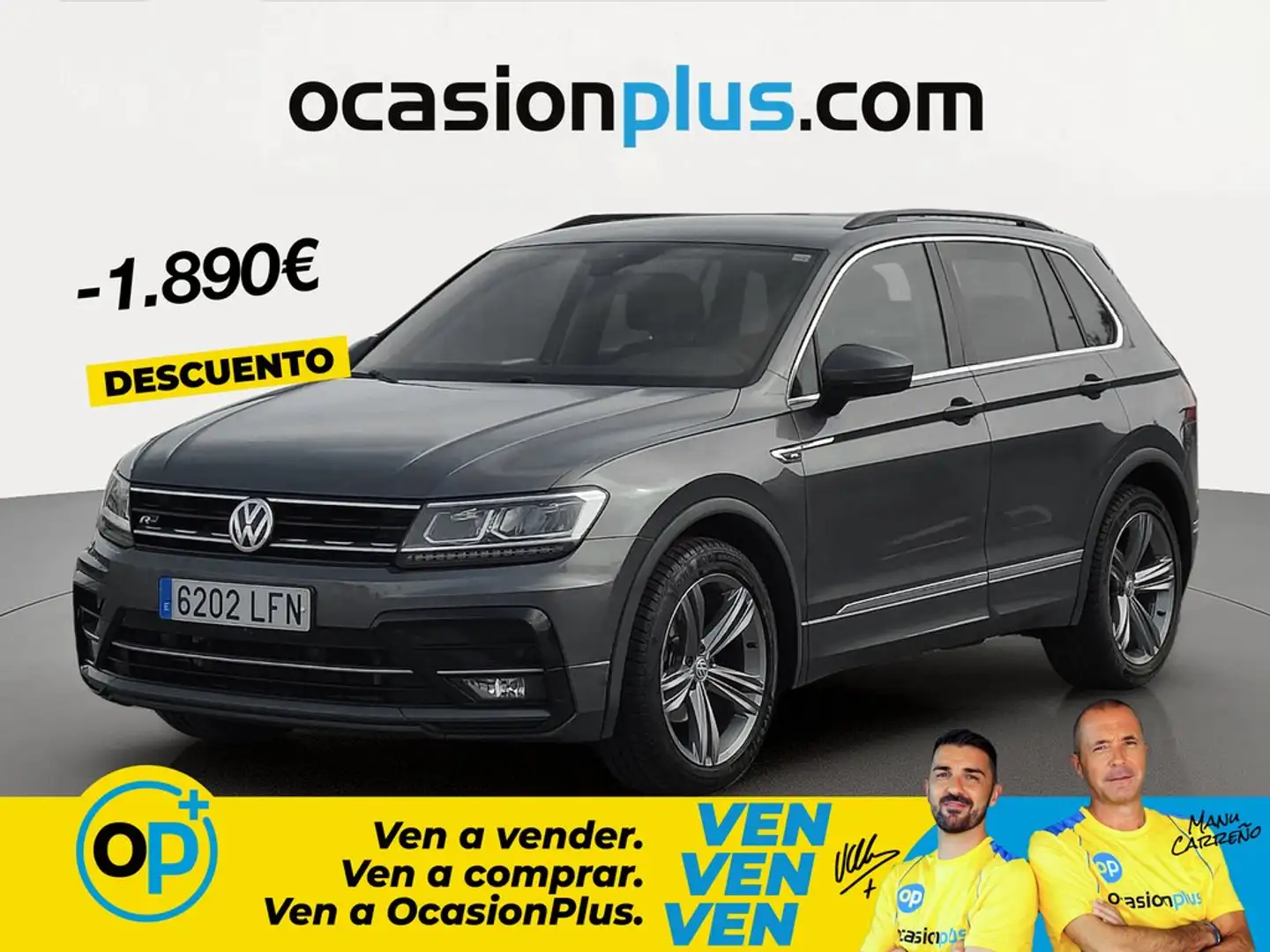 Volkswagen Tiguan 1.5 TSI Advance DSG 110kW Gris - 1