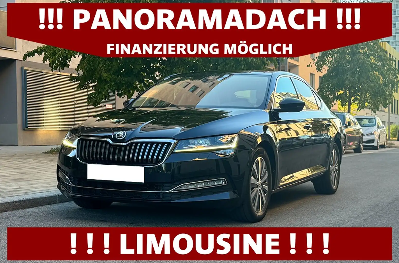 Skoda Superb 2,0 TDI STYLE DSG | PANORAMA | LEDER | SPORT Schwarz - 1