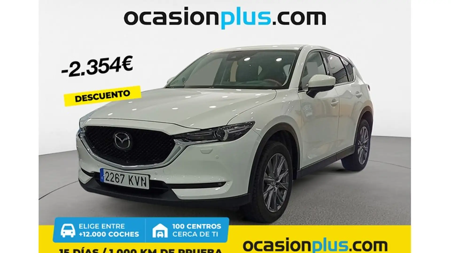 Mazda CX-5 2.5 Skyactiv-G Zenith 2WD Aut. Blanco - 1