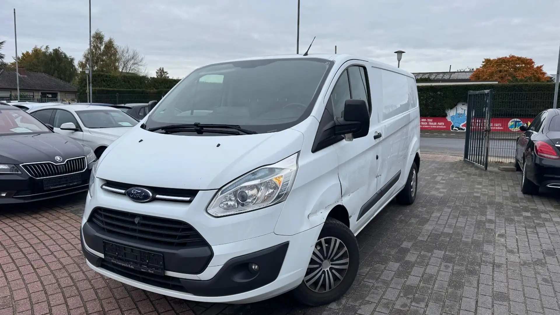 Ford Transit Custom Kasten 290 L2 Trend | KLIMA | AHK Blanc - 2