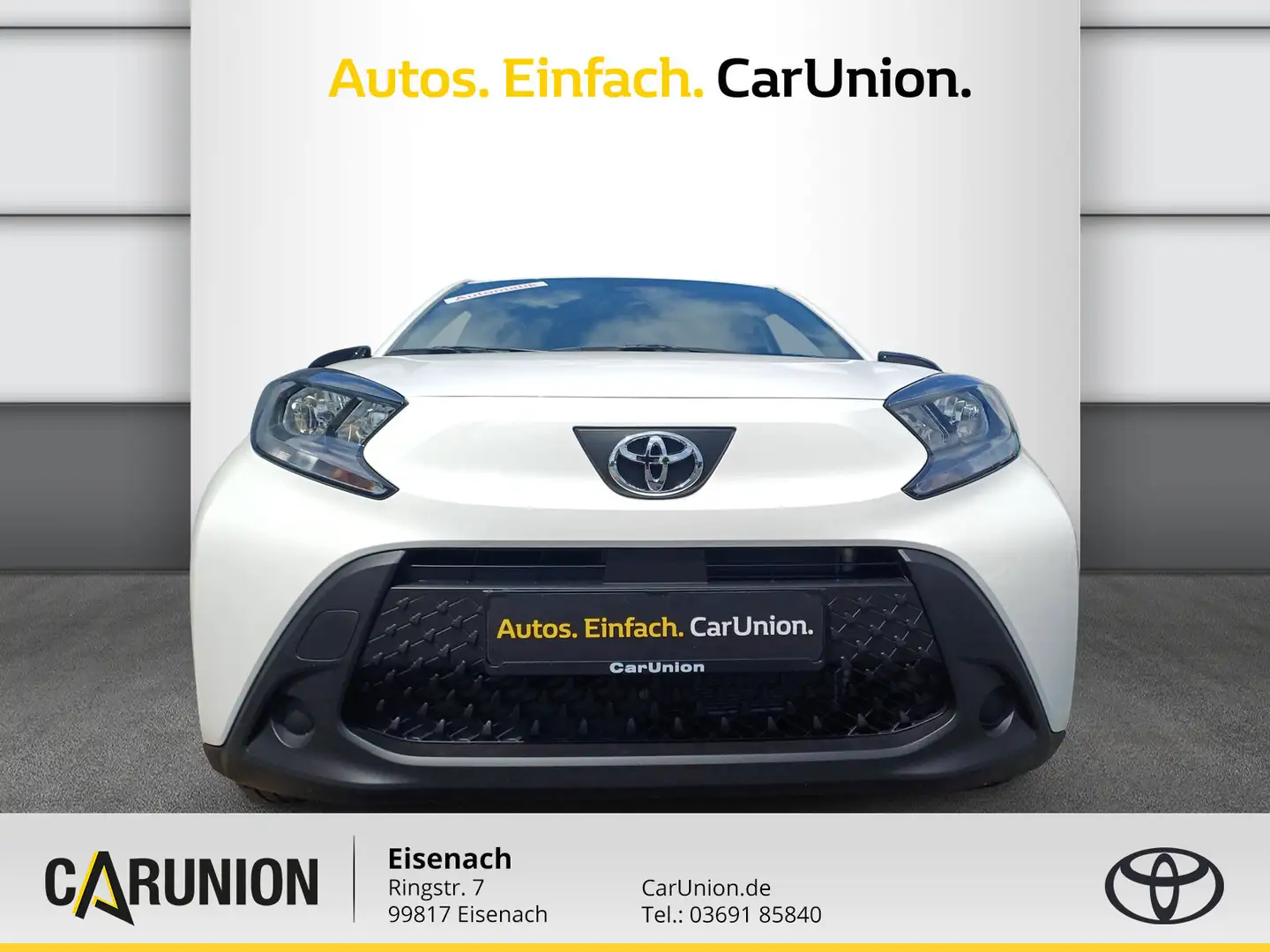 Toyota Aygo X 1,0 l Bussines Edit Autom/ Kam/Sitzhzg Blanc - 2