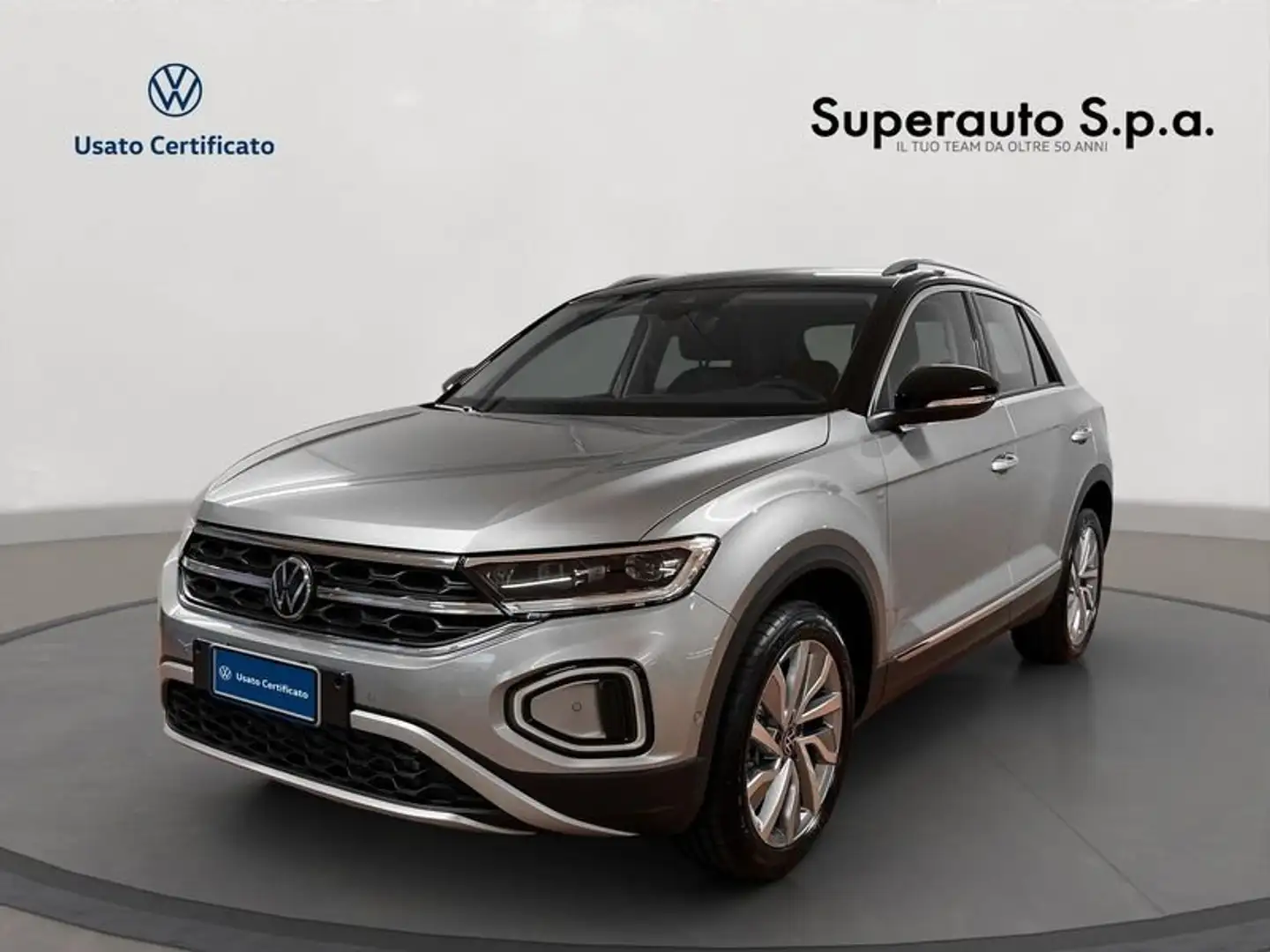 Volkswagen T-Roc 2.0 TDI SCR 150 CV DSG Style Grigio - 1