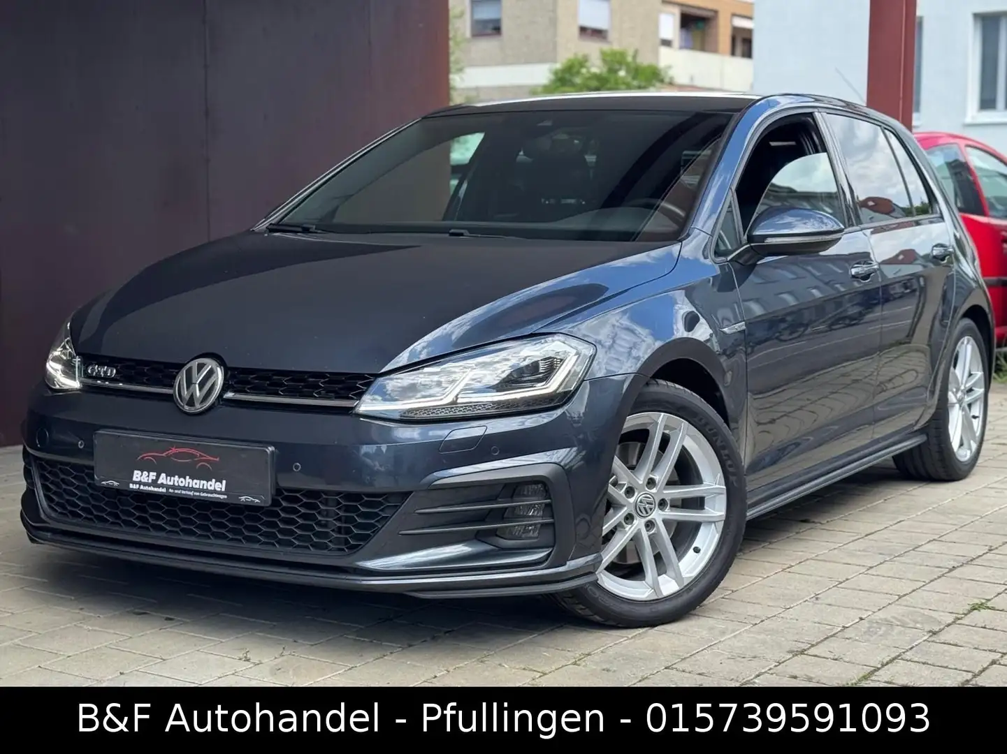 Volkswagen Golf VII Lim.GTD Facelift DSG|Virtual|ACC|CAM Blau - 1