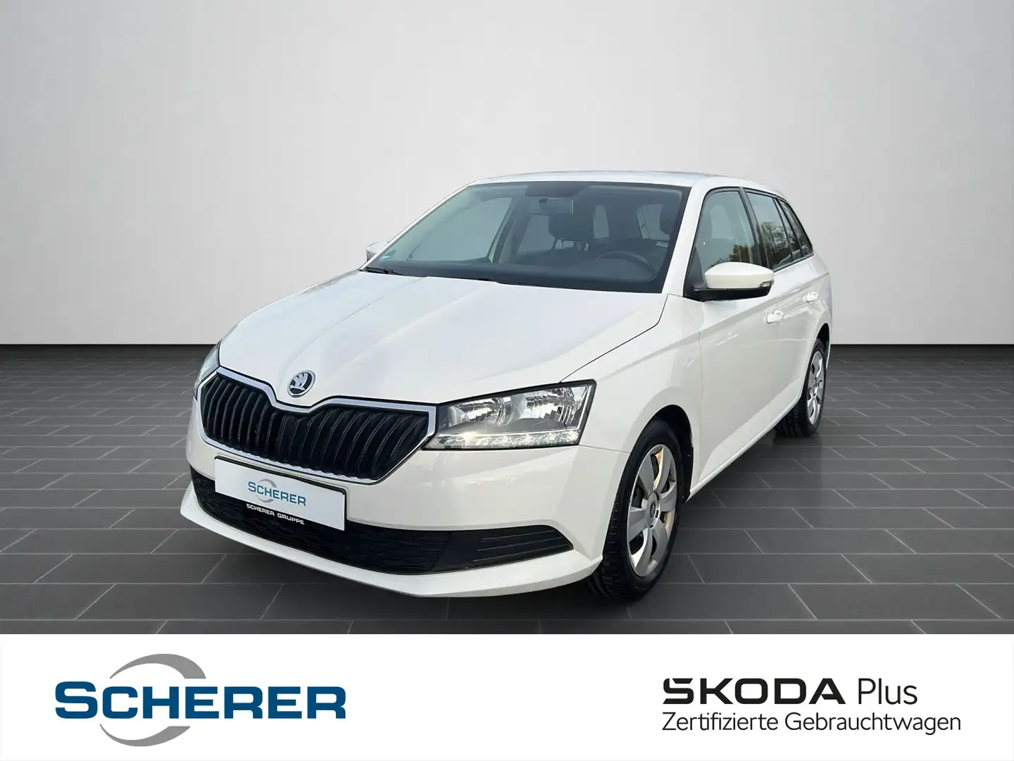 Skoda Fabia Combi Active 1.0 MPI DAB BT KLIMA Weiß - 1
